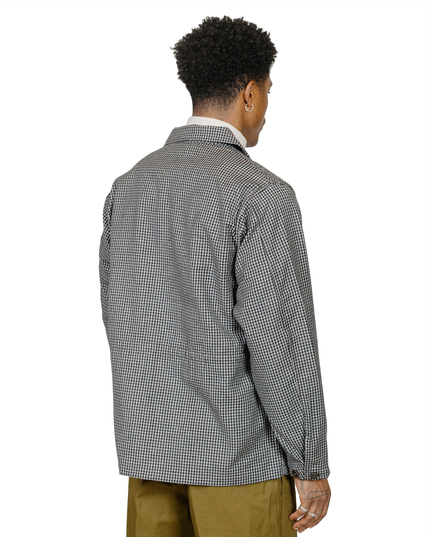 lost & found Cohérence Cohérence Vernon-D Rover Wool Twill Jacket Check