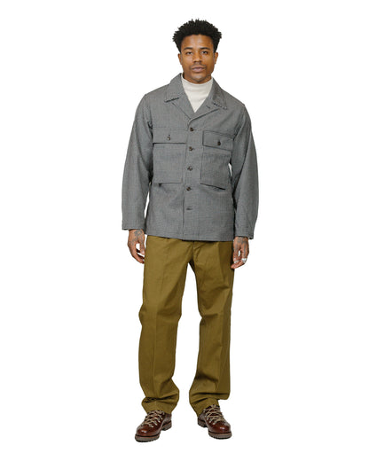 lost & found Cohérence Cohérence Vernon-D Rover Wool Twill Jacket Check