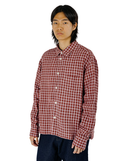 Conkers Farmer Shirt Dishcloth Linen Sunrise