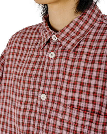 Conkers Farmer Shirt Dishcloth Linen Sunrise