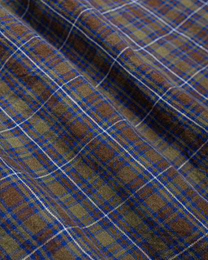 lost & found Conkers Conkers Farmer Shirt Irish Linen Damson