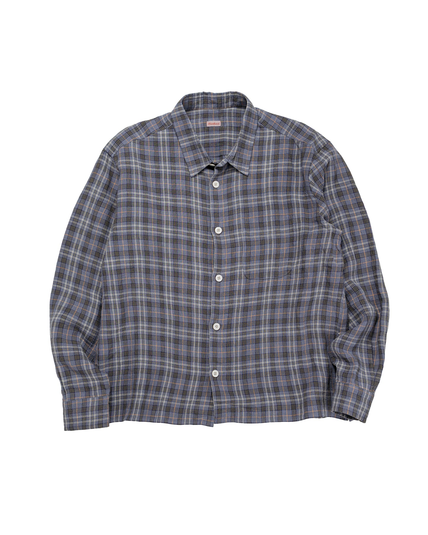 lost & found Conkers Conkers Farmer Shirt Irish Linen Sloe