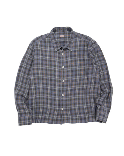 lost & found Conkers Conkers Farmer Shirt Irish Linen Sloe
