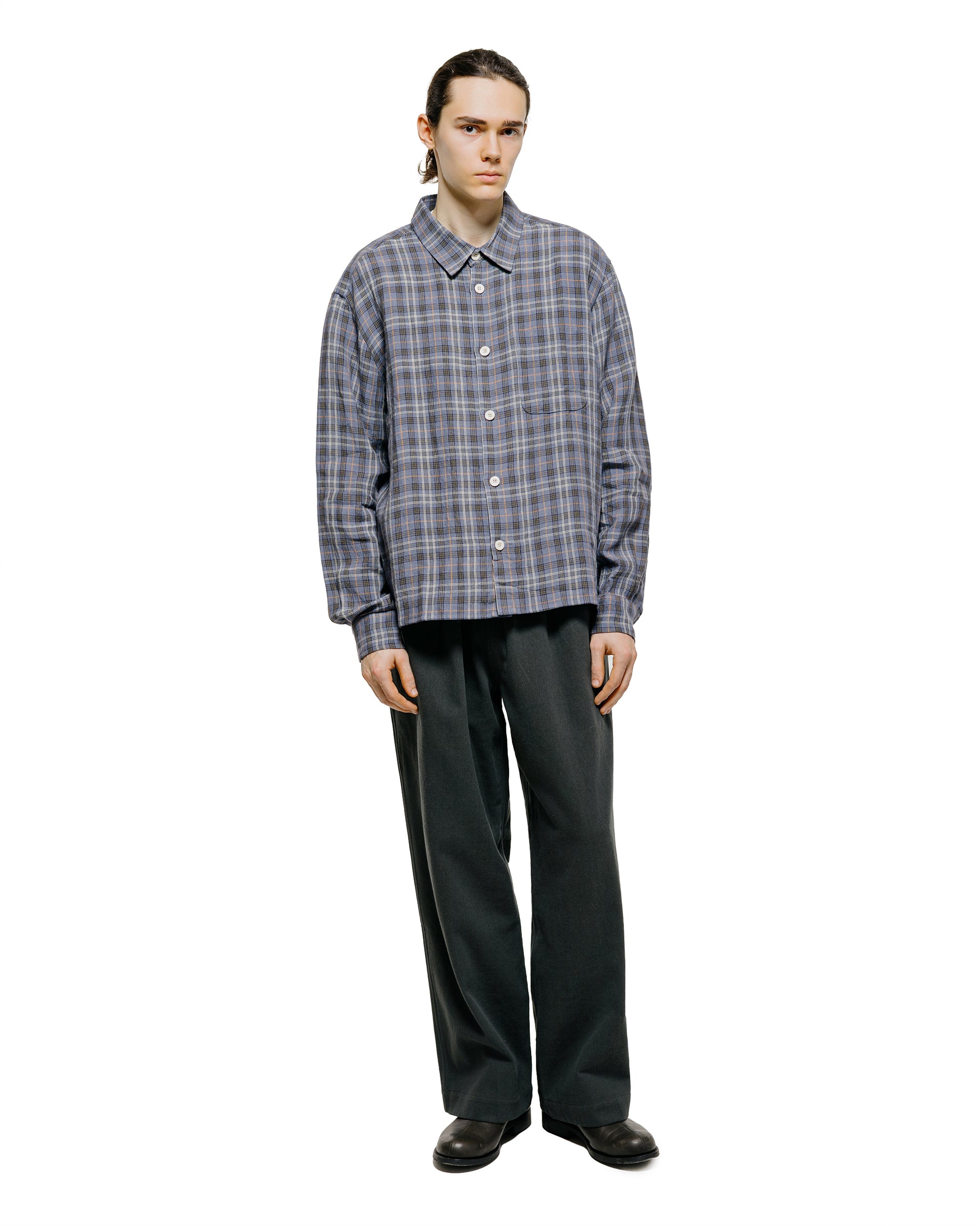 lost & found Conkers Conkers Farmer Shirt Irish Linen Sloe