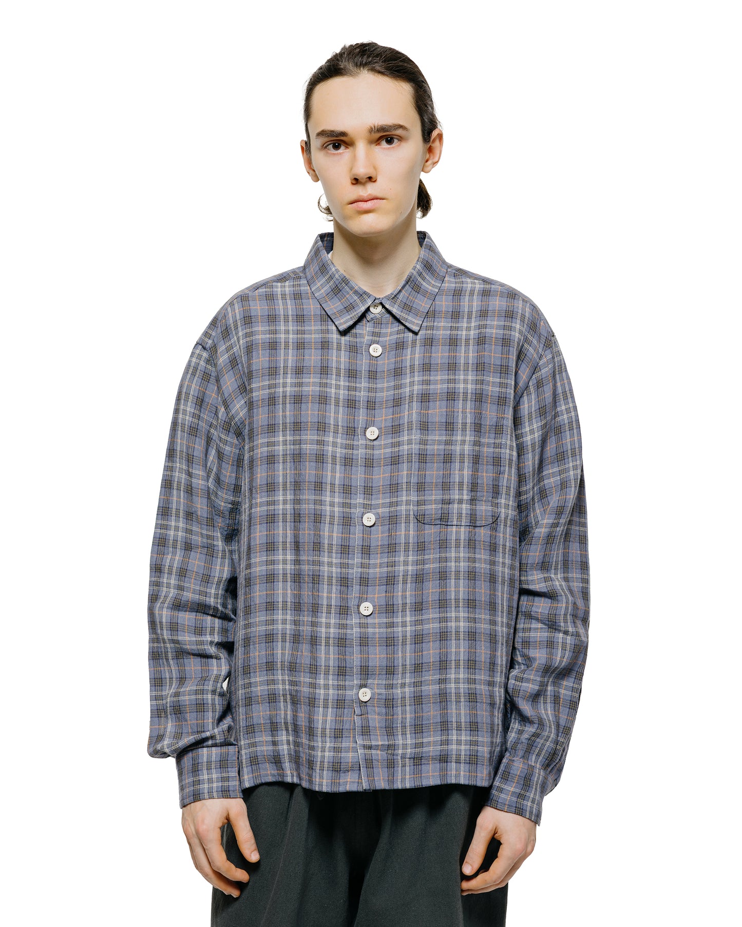 lost & found Conkers Conkers Farmer Shirt Irish Linen Sloe