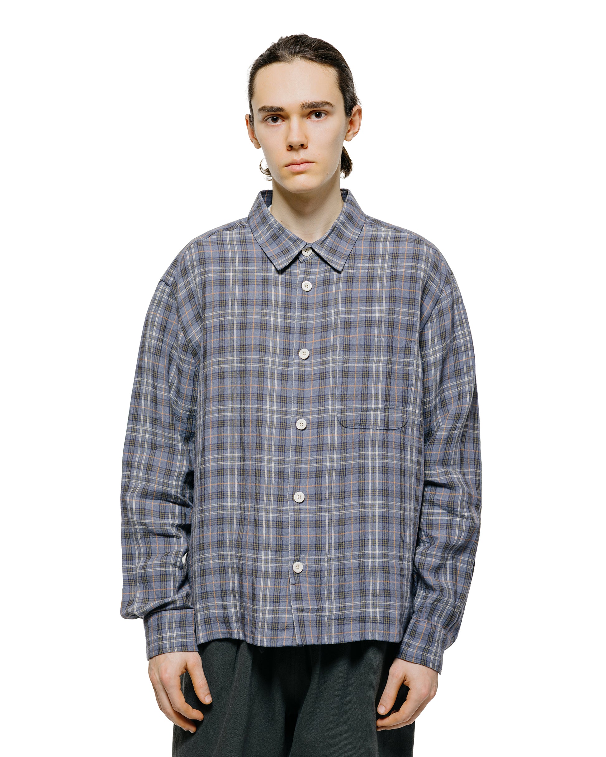 lost & found Conkers Conkers Farmer Shirt Irish Linen Sloe
