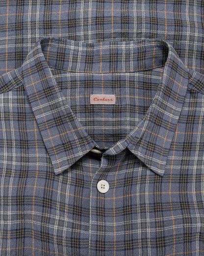 lost & found Conkers Conkers Farmer Shirt Irish Linen Sloe