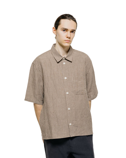 lost & found Conkers Conkers Farmer Shirt Short Sleeve Irish Line Straw