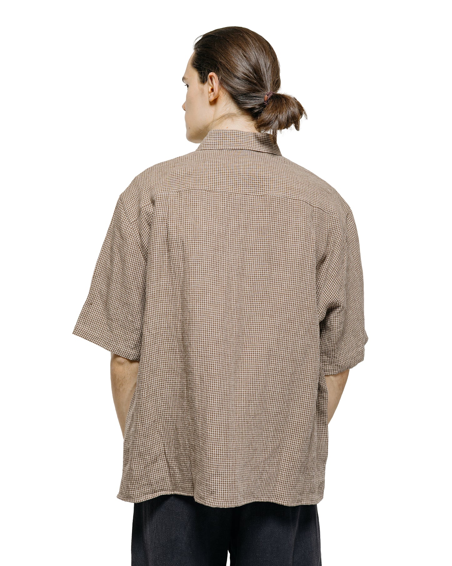 lost & found Conkers Conkers Farmer Shirt Short Sleeve Irish Line Straw