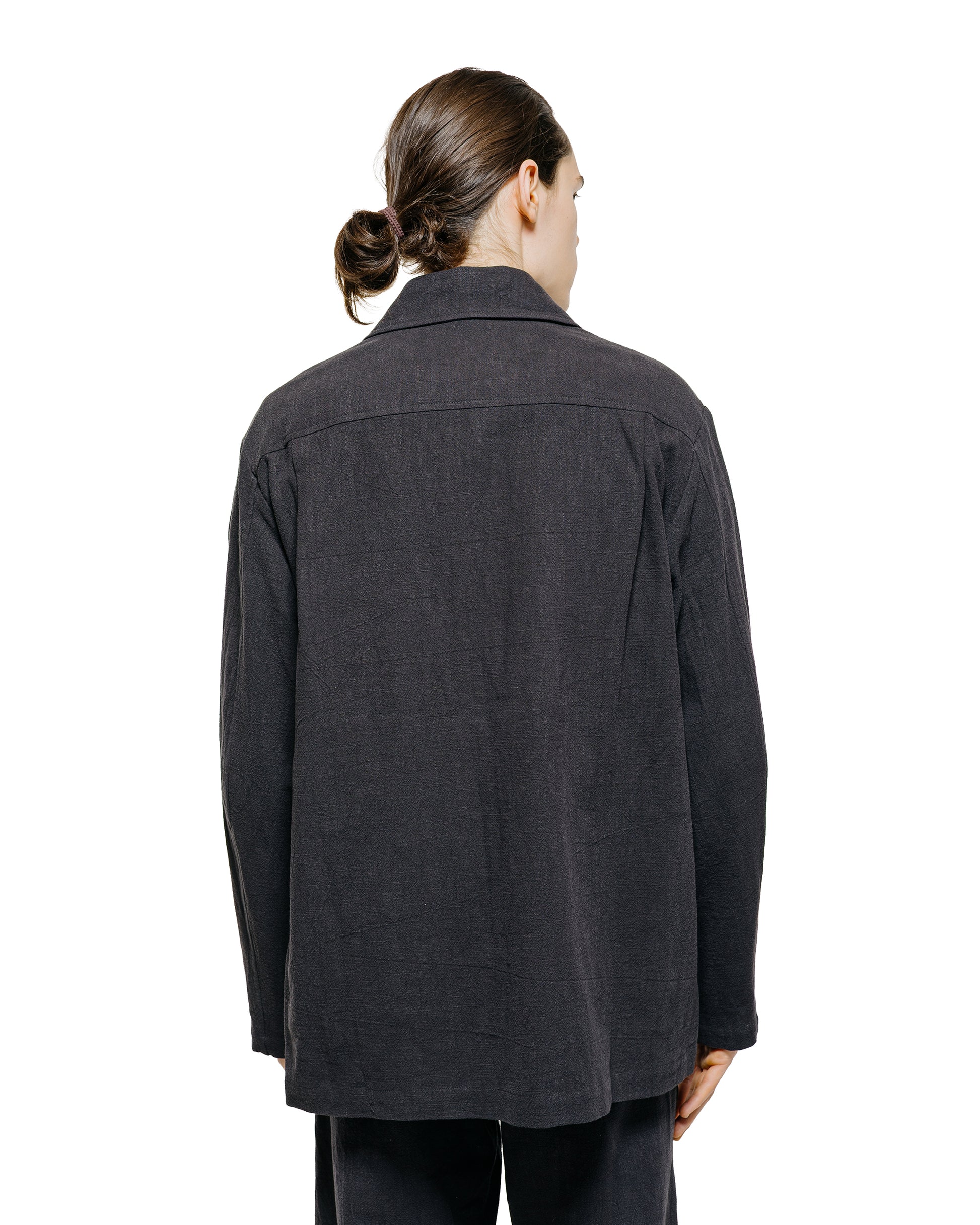 lost & found Conkers Conkers Field Shirt Ramie Charcoal