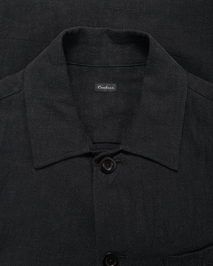 lost & found Conkers Conkers Field Shirt Ramie Charcoal