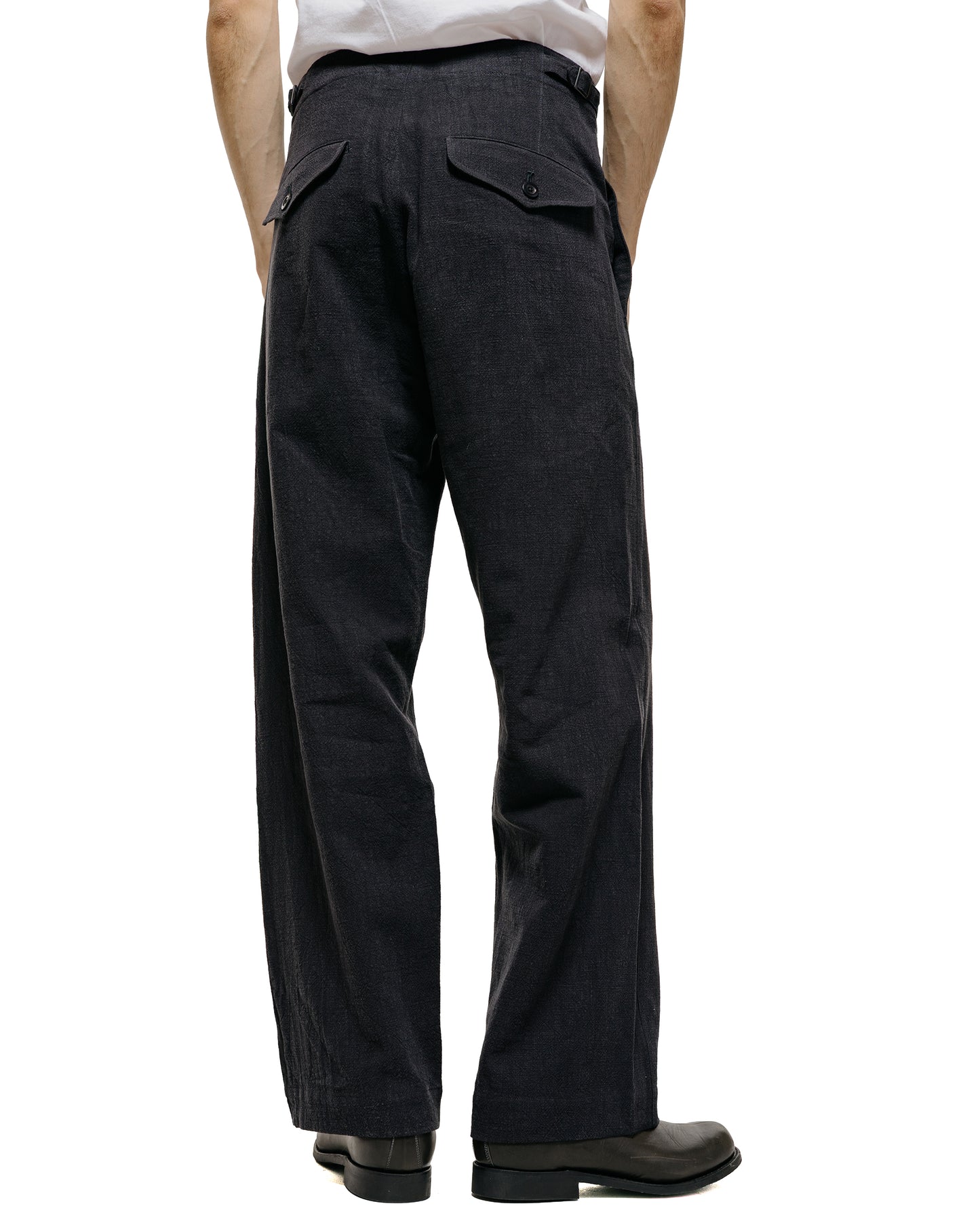 lost & found Conkers Conkers Tavern Trousers Ramie Charcoal