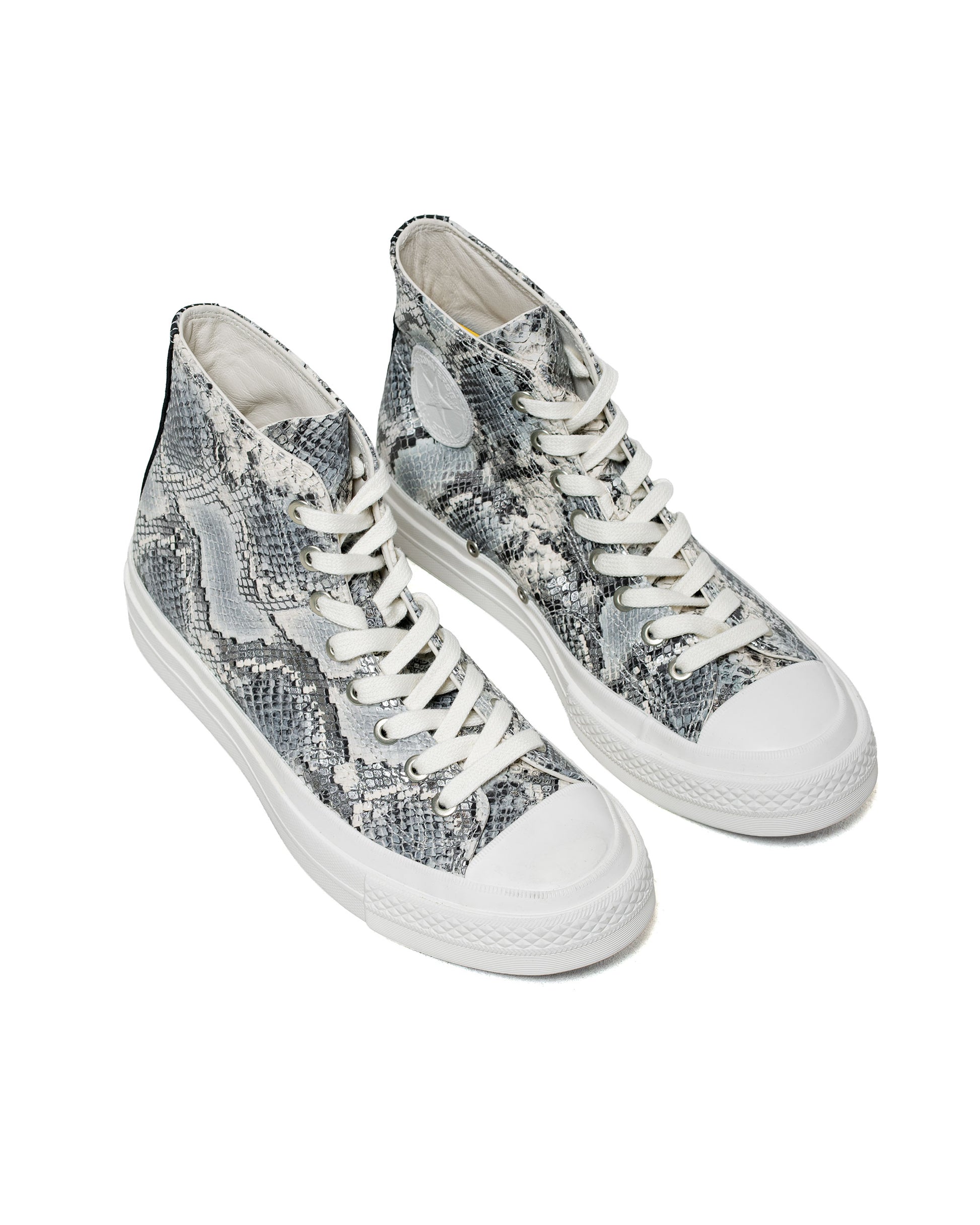 lost & found Converse Converse CTAS First String Hi A18412C Silver/Snow White/Black