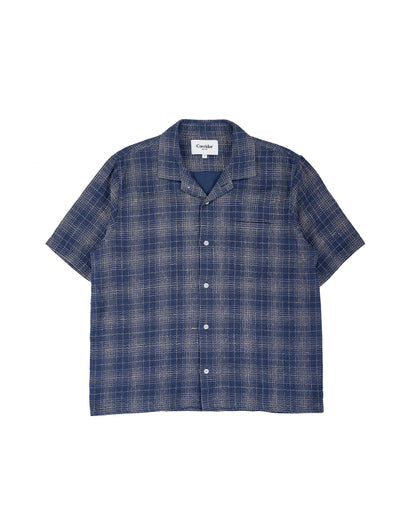 lost & found Corridor Corridor Wavy Linen SS Navy