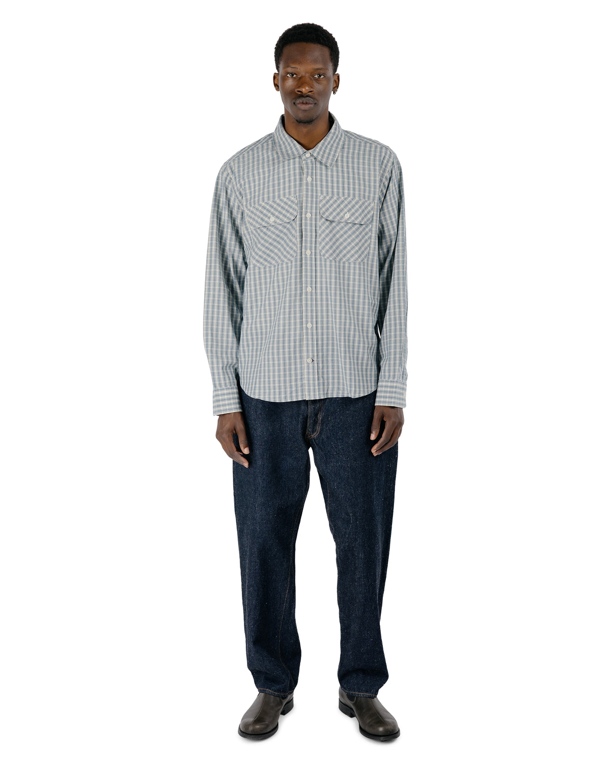 lost & found Corridor Corridor Americana Check LS Blue