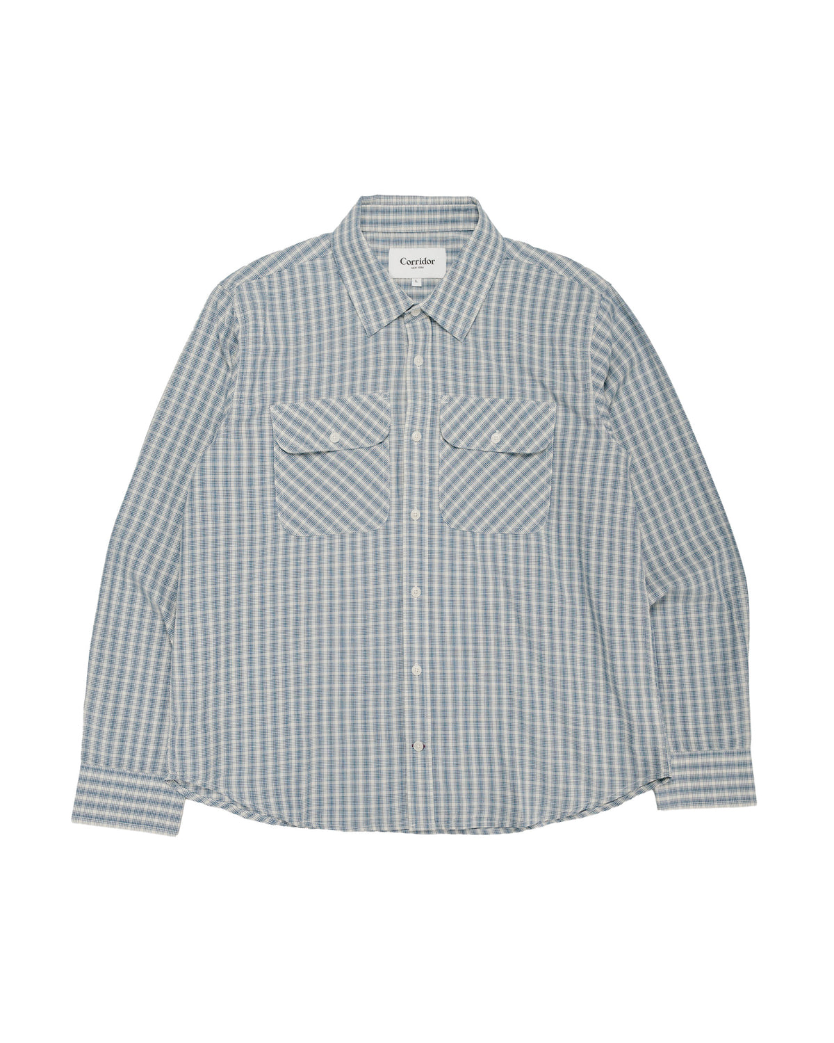 lost & found Corridor Corridor Americana Check LS Blue