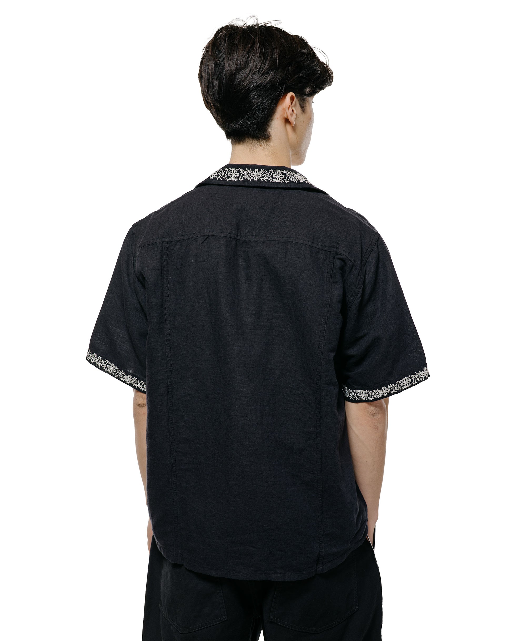 lost & found Corridor Corridor Harmony Embroidered SS Black