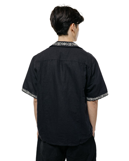 lost & found Corridor Corridor Harmony Embroidered SS Black