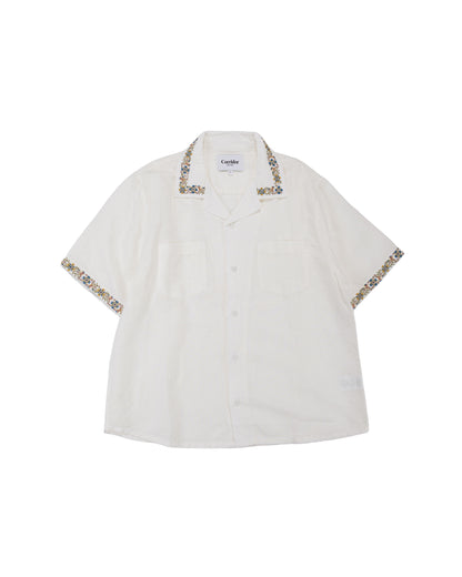 lost & found Corridor Corridor Harmony Embroidered SS White