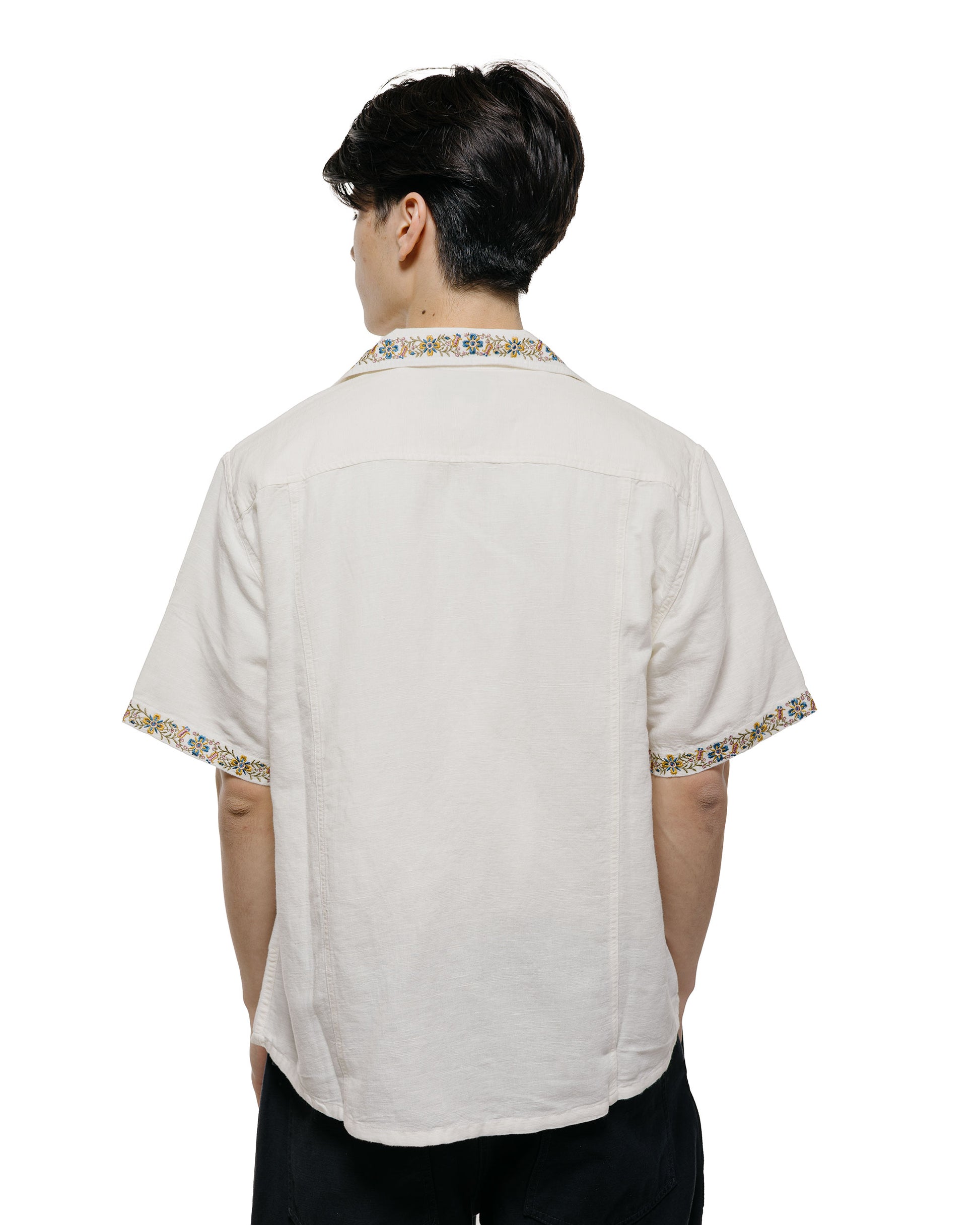 lost & found Corridor Corridor Harmony Embroidered SS White