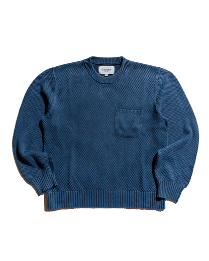 lost & found Corridor Corridor Pocket Crewneck Navy