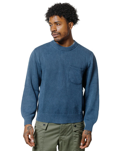 lost & found Corridor Corridor Pocket Crewneck Navy