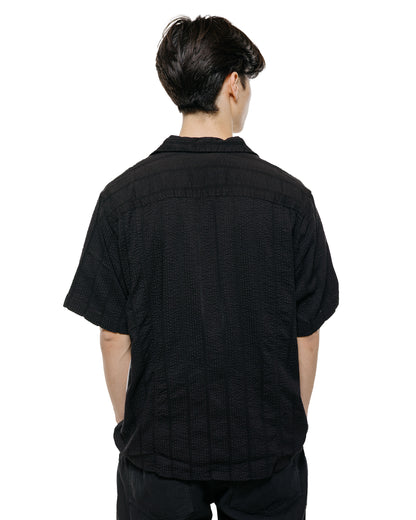 lost & found Corridor Corridor Striped Seersucker SS Black