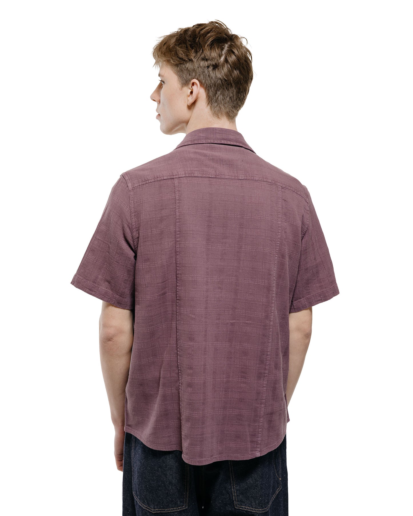 lost & found Corridor Corridor Washed Dobby SS Purple