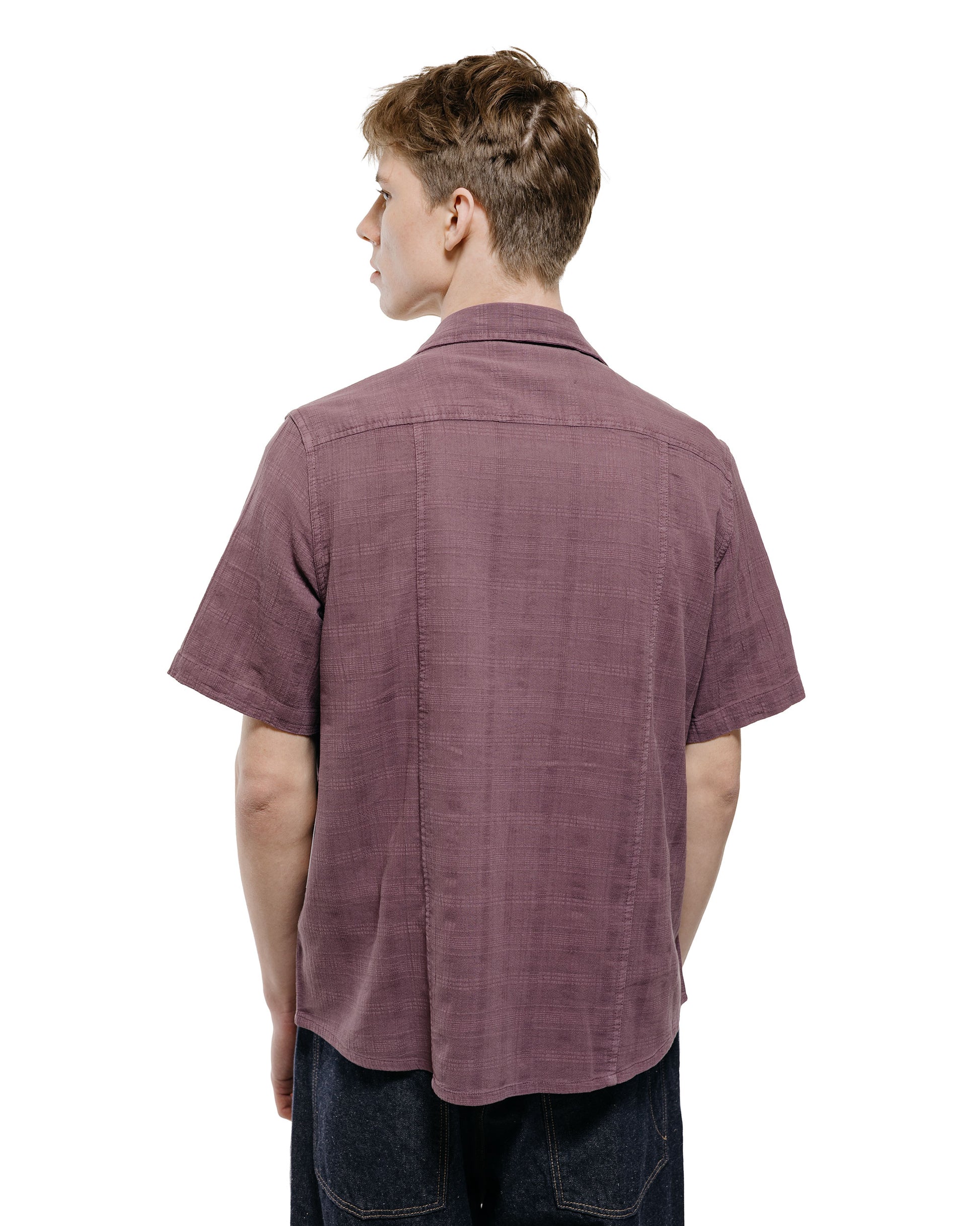 lost & found Corridor Corridor Washed Dobby SS Purple