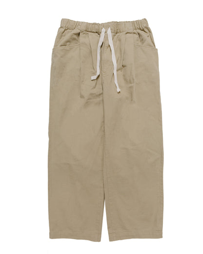 lost & found Danton Danton 10/- Loose Chino Tuck Pants Beige
