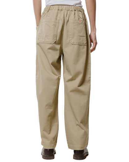 lost & found Danton Danton 10/- Loose Chino Tuck Pants Beige