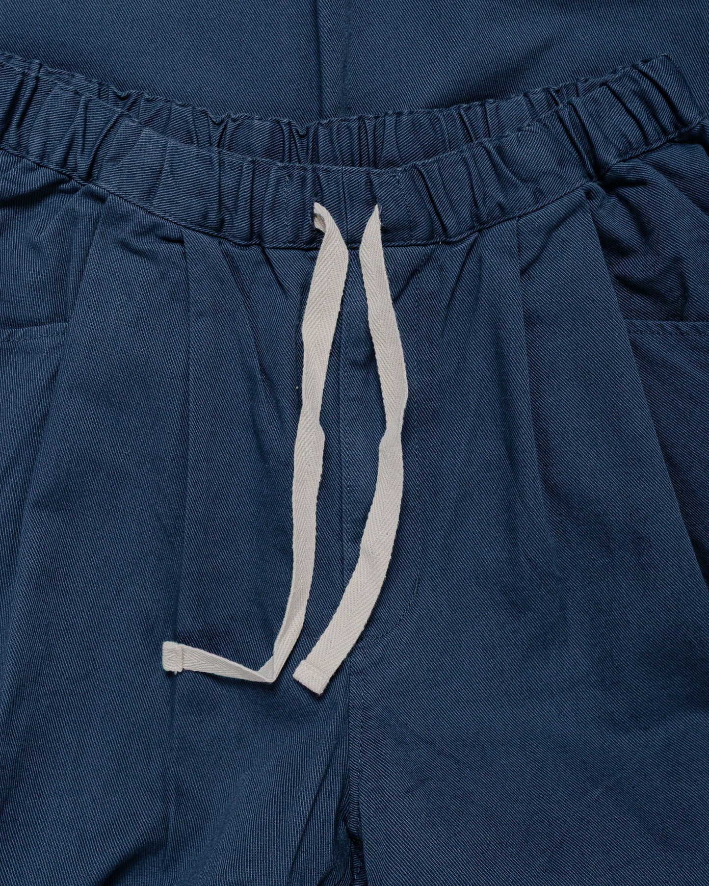 lost & found Danton Danton 10/- Loose Chino Tuck Pants Blue