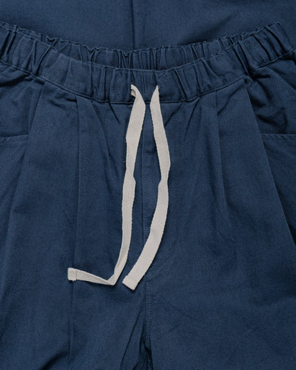 lost & found Danton Danton 10/- Loose Chino Tuck Pants Blue