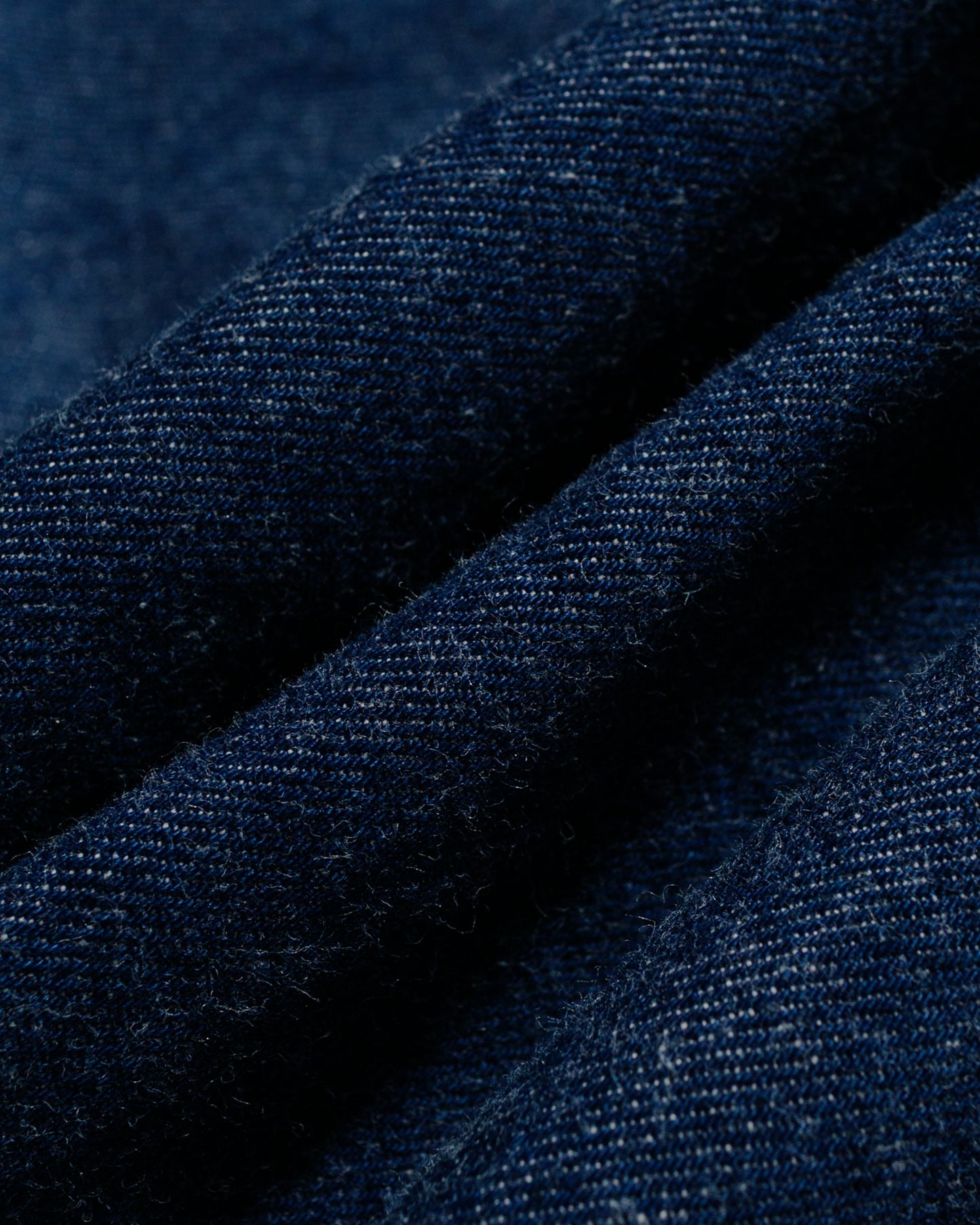 lost & found Danton Danton 11oz Denim Collarless Jacket Indigo