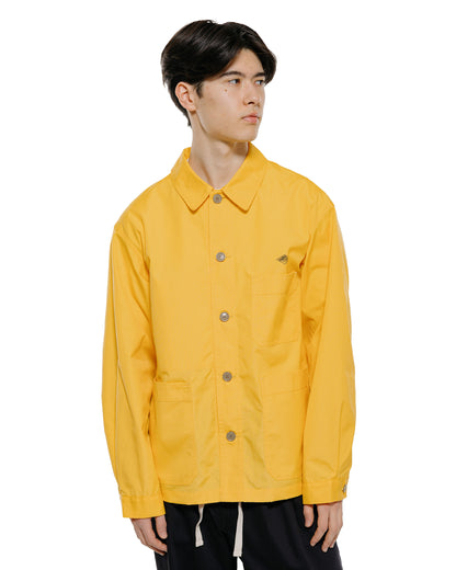 lost & found Danton Danton Back Logo Coveralls TC Weather Poplin Yellow