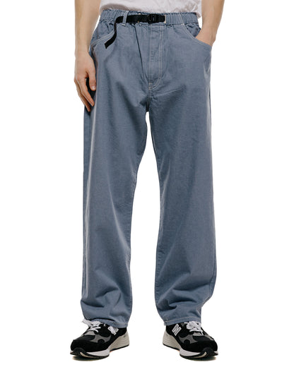 lost & found Danton Danton Colour Denim Tuck Belted Pant Blue