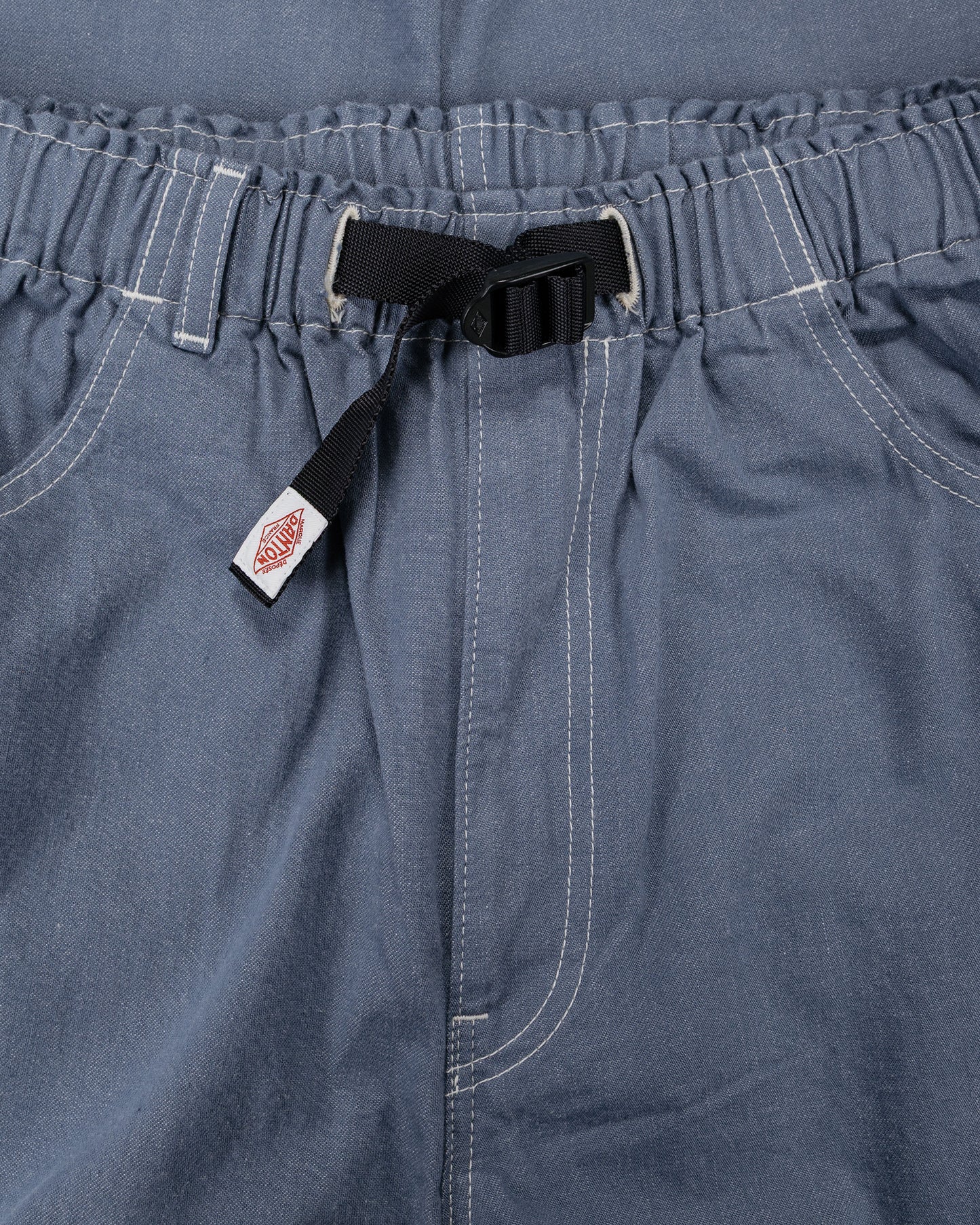 lost & found Danton Danton Colour Denim Tuck Belted Pant Blue