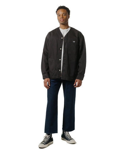 lost & found Danton Danton Katsuragi Collarless Jacket Charcoal Black