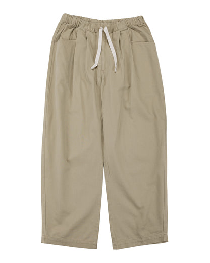 lost & found Danton Danton Loose Chino Cloth Tuck Pants Beige