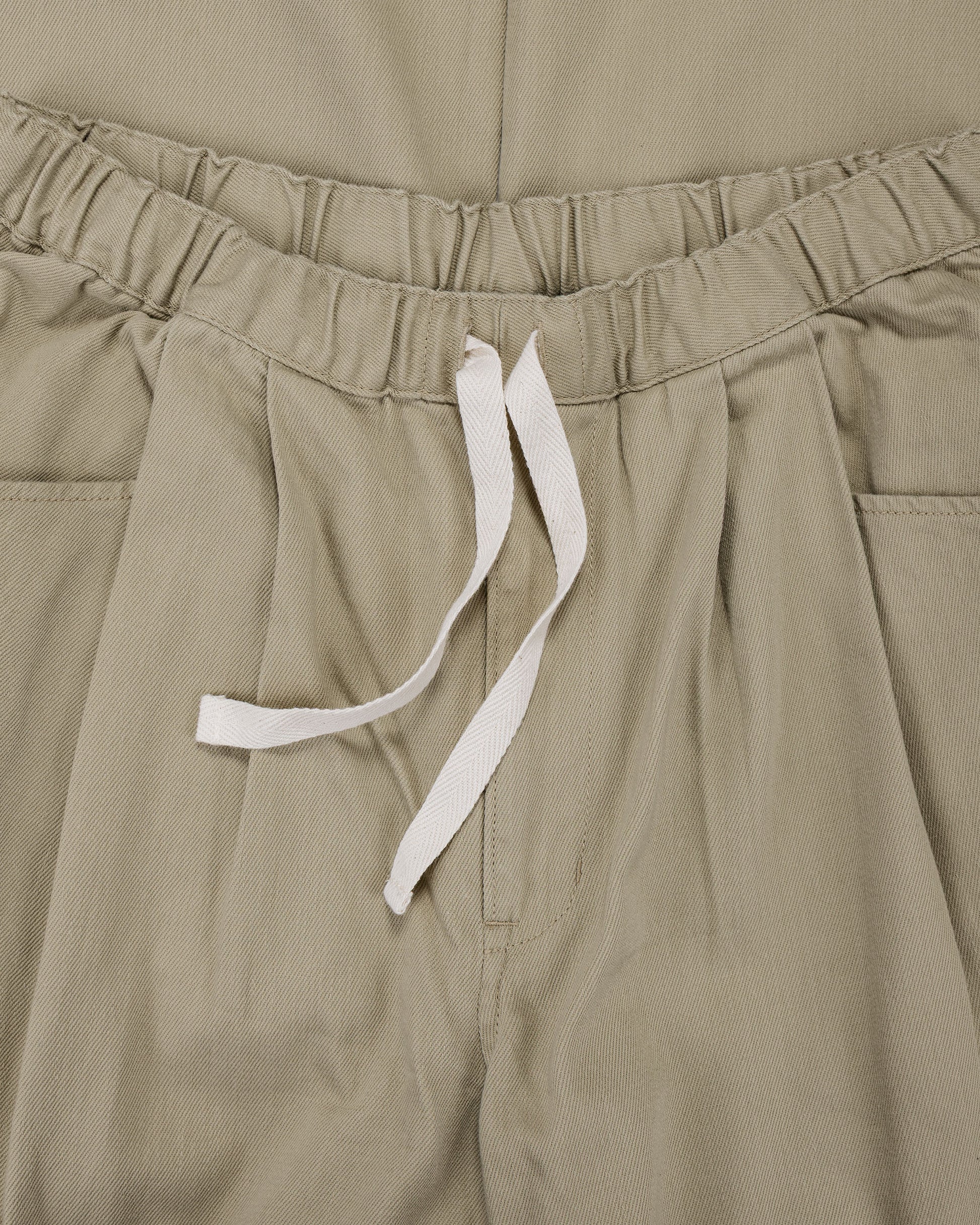 lost & found Danton Danton Loose Chino Cloth Tuck Pants Beige