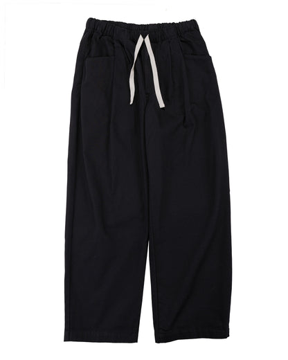 lost & found Danton Danton Loose Chino Cloth Tuck Pants Black