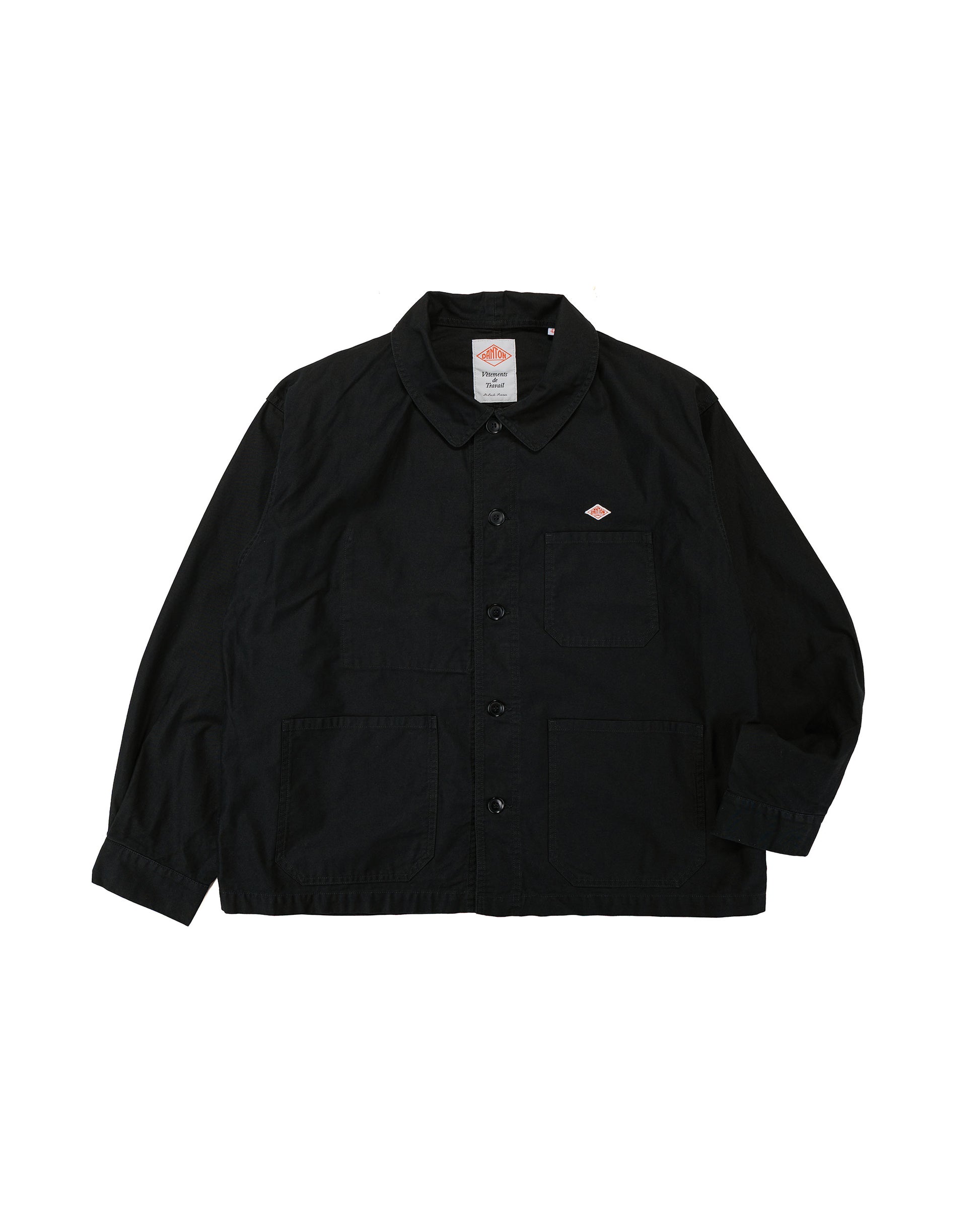 lost & found Danton Danton Moleskin Wide Coveralls Black