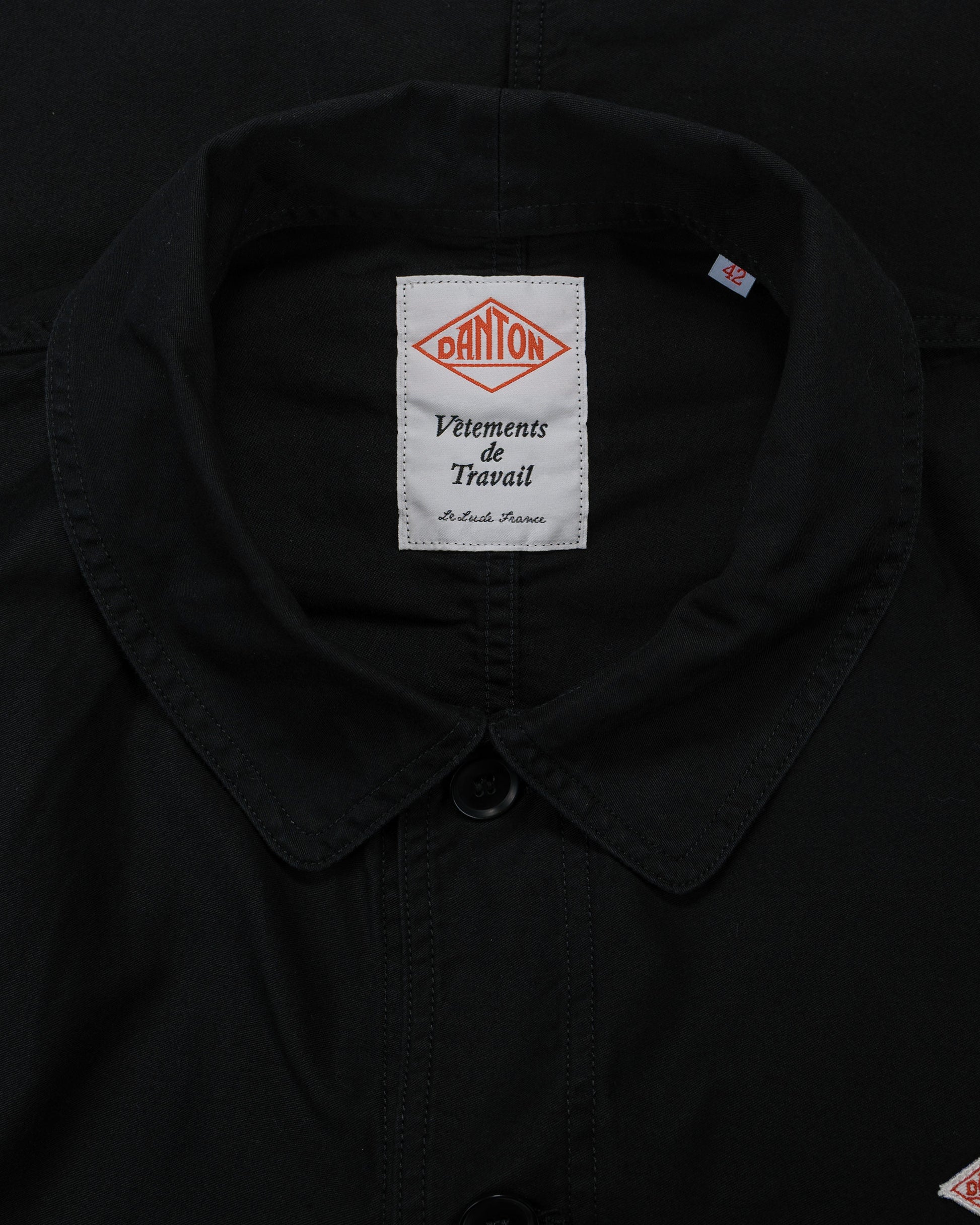 lost & found Danton Danton Moleskin Wide Coveralls Black