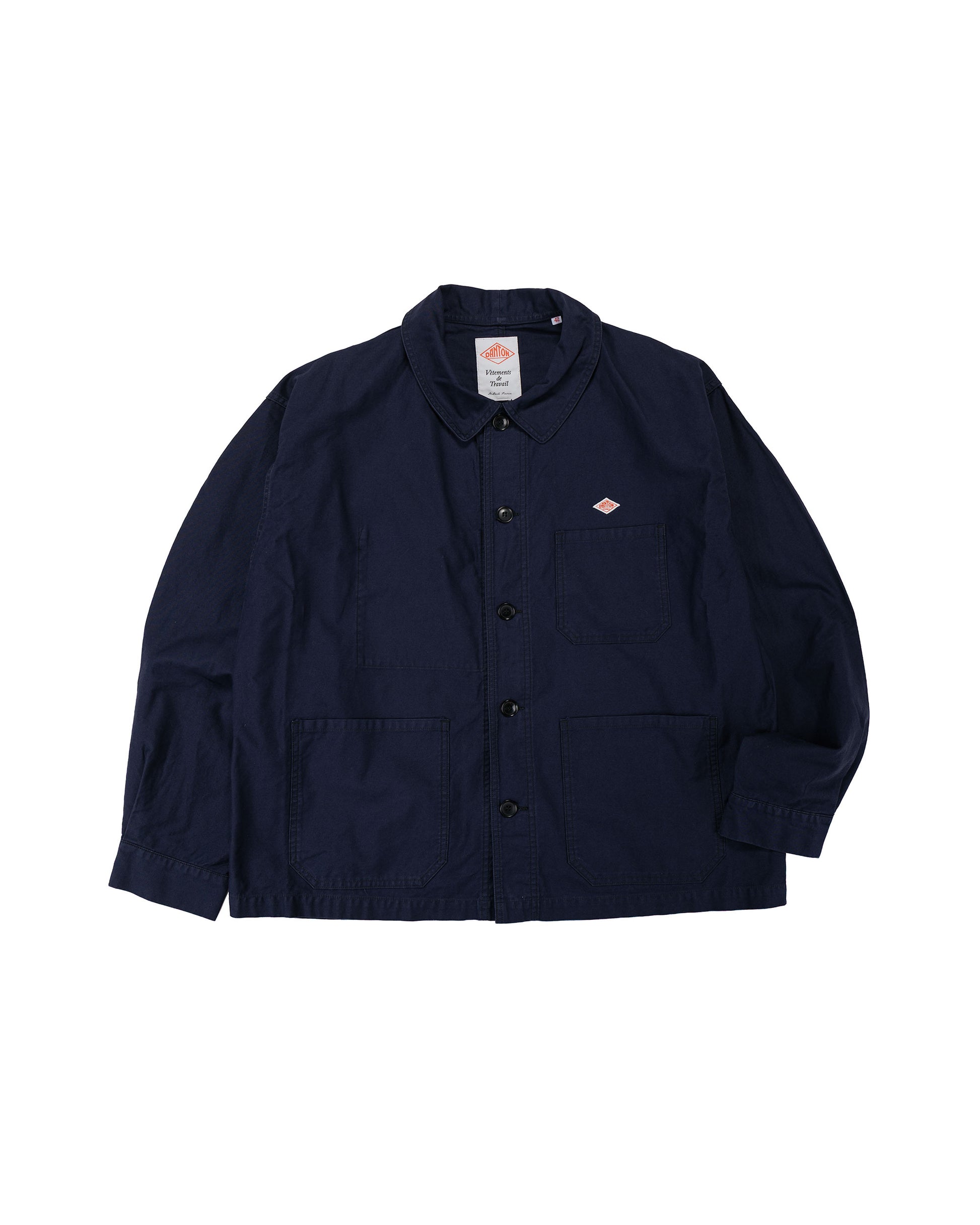 lost & found Danton Danton Moleskin Wide Coveralls Navy