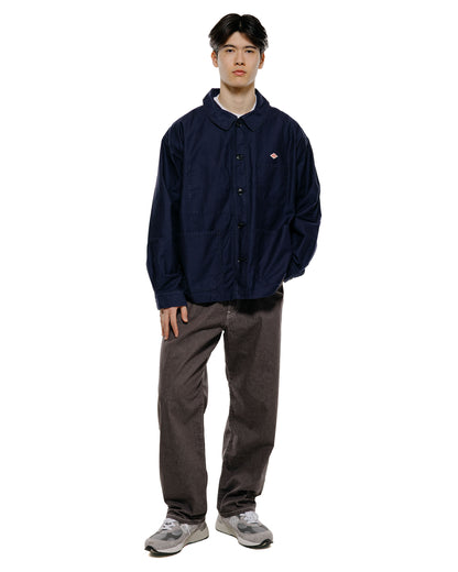 lost & found Danton Danton Moleskin Wide Coveralls Navy