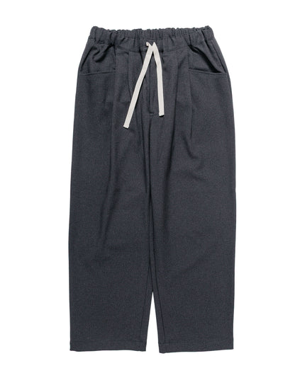 lost & found Danton Danton Polyester Flannel Tuck Pants Dark Green/Grey