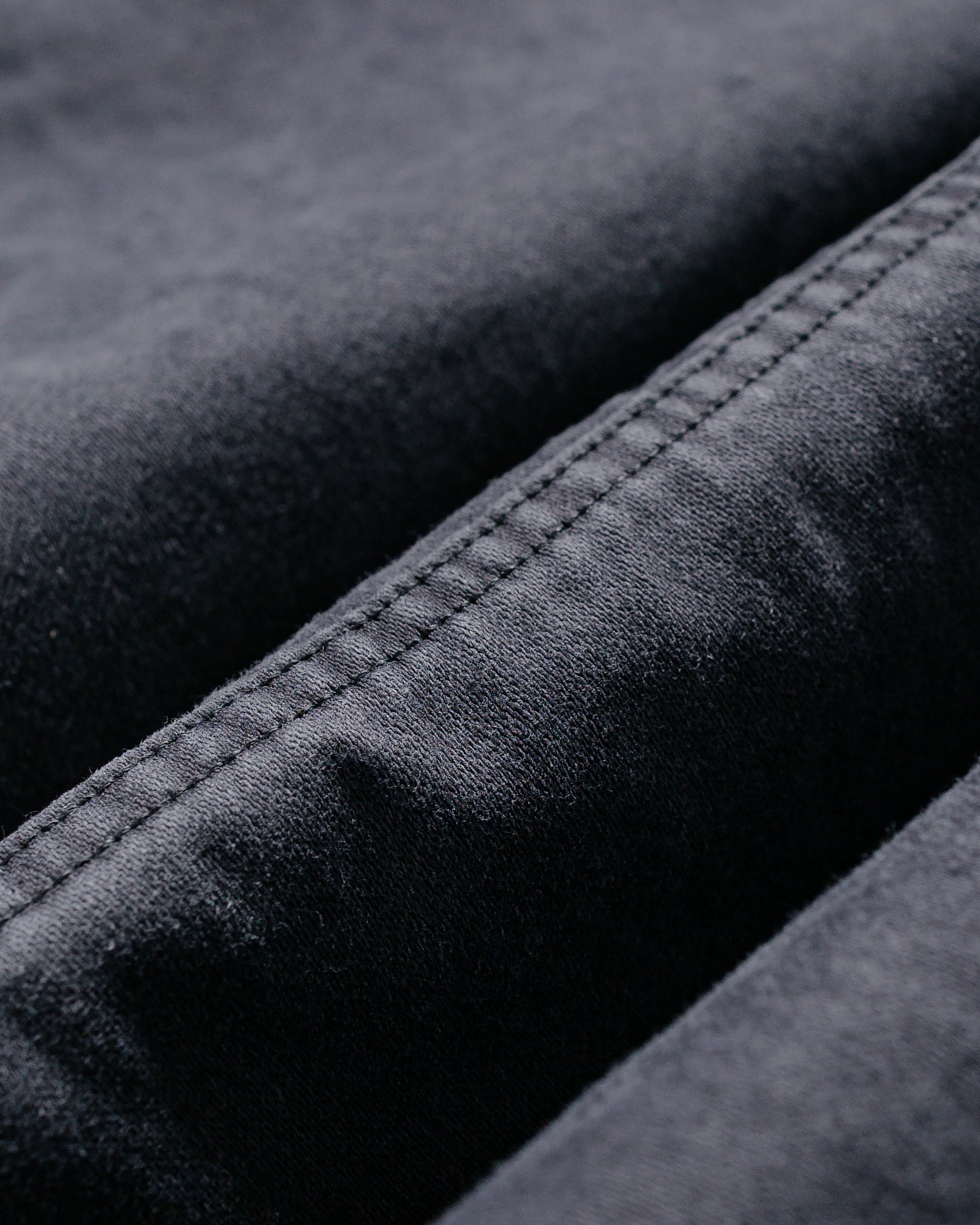 lost & found Danton Danton Sulfur Dye Heavy Moleskin Wide Coveralls Black