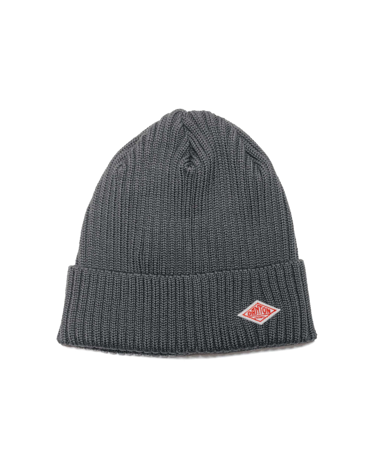 lost & found Danton Danton Wool Rib Knit Beanie Charcoal
