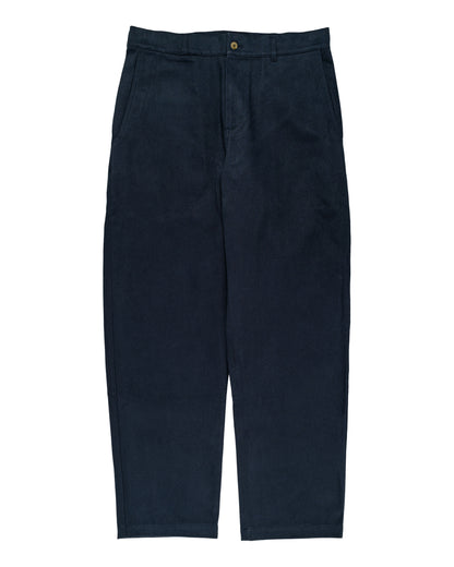 De Bonne Facture Balloon Trousers Heavy Cotton Drill Dark Navy