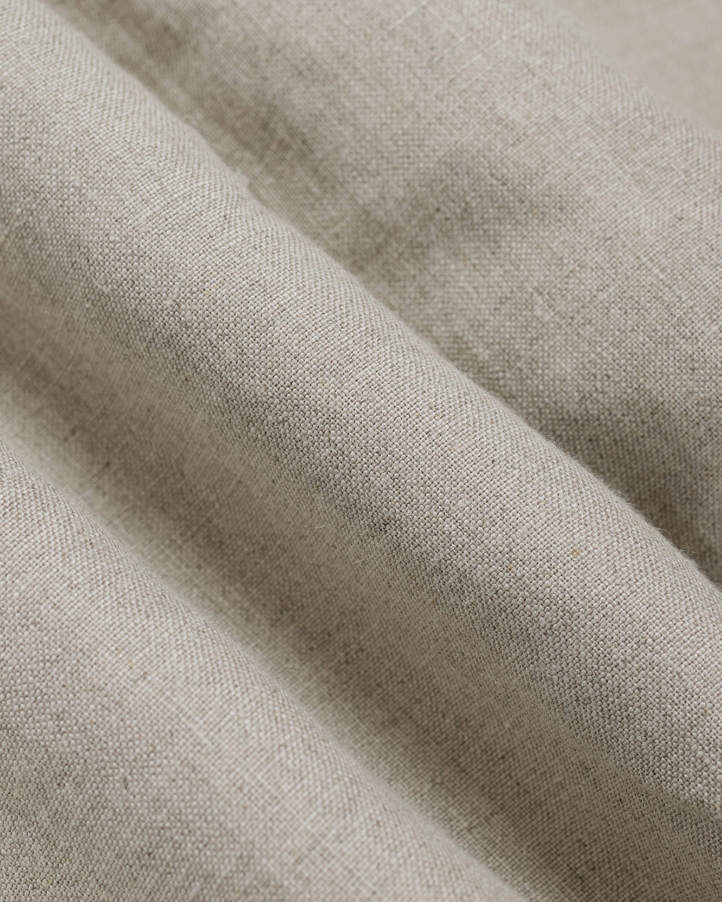 lost & found De Bonne Facture De Bonne Facture One Pleat Trousers Belgian Linen Undyed Flax